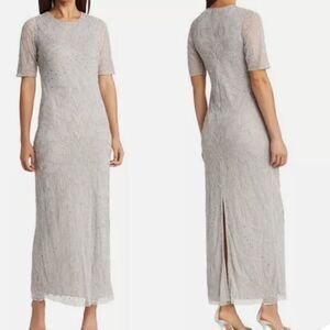 Pisarro Nights Embellished Chiffon NWT